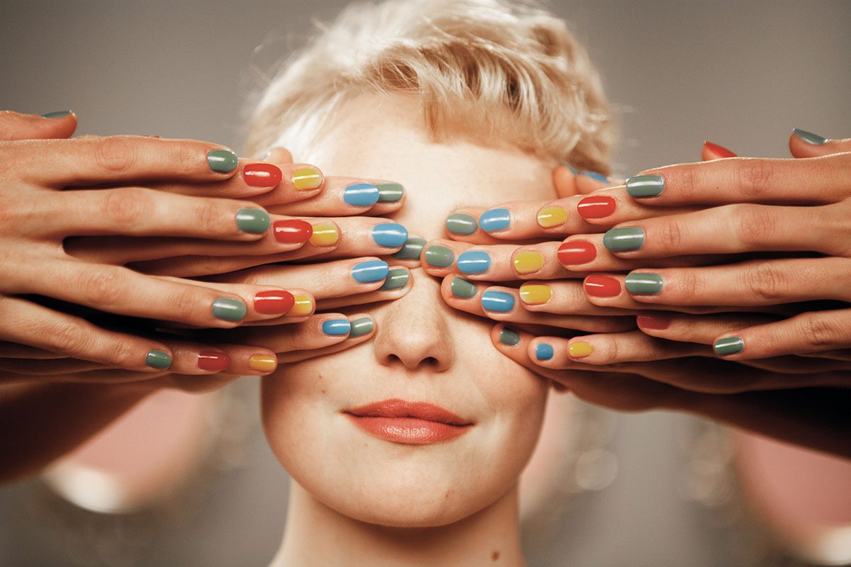 the best colours for nails this spring