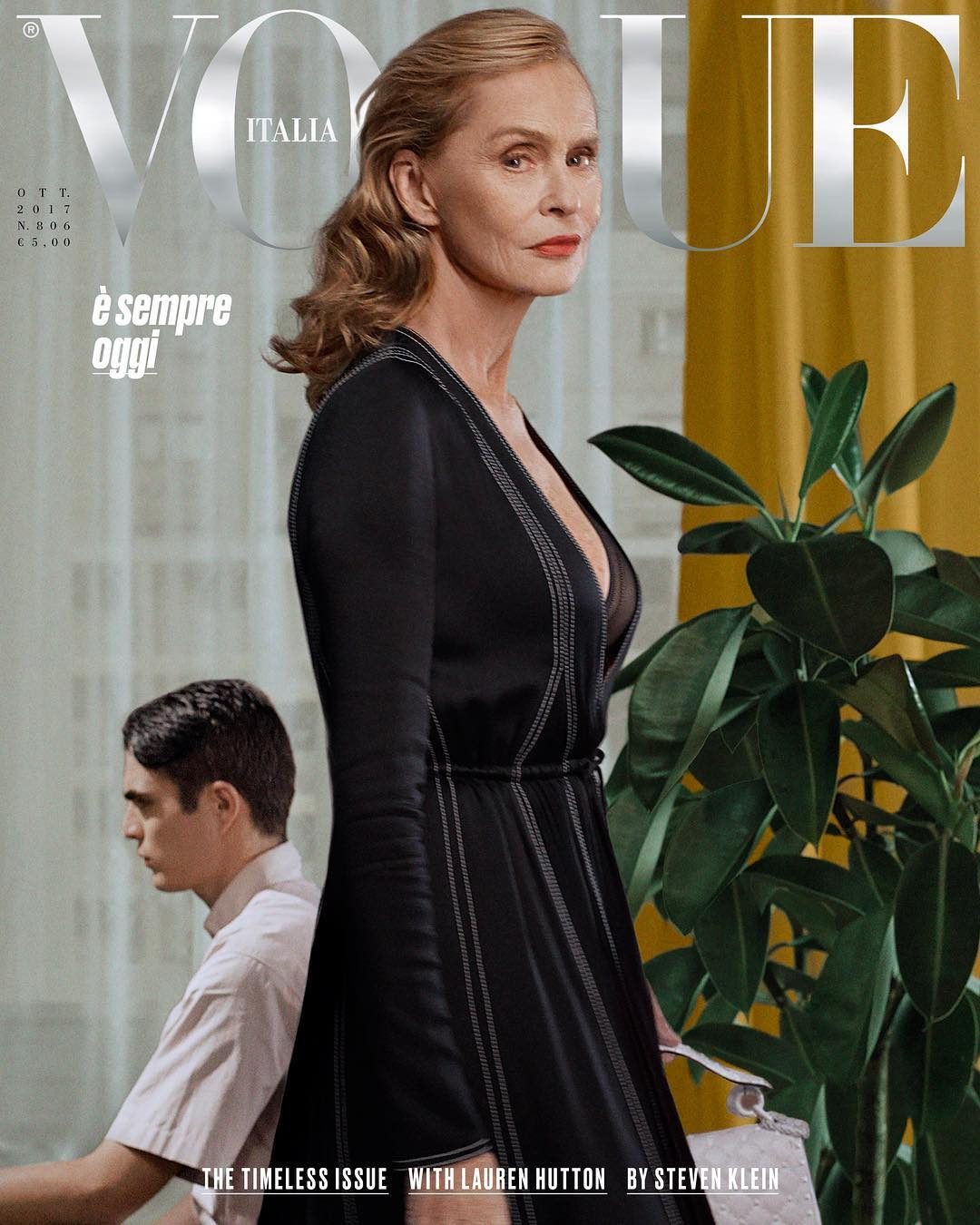 Vogue Italia, Lauren Hutton: On Point