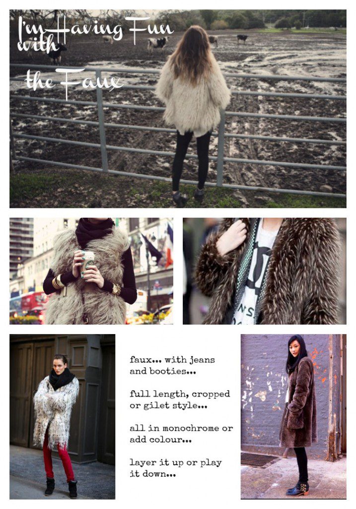 Faux Fur Collage - Vicki Archer