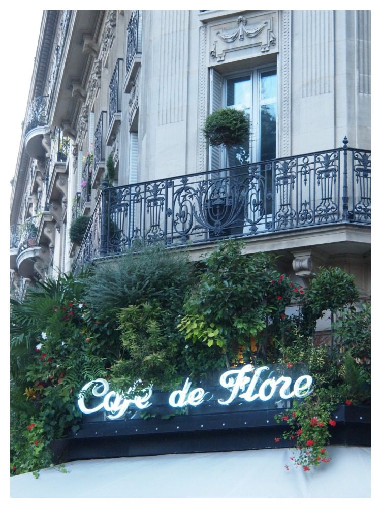 Paris Versus New York - Cafe de Flore- Vicki Archer