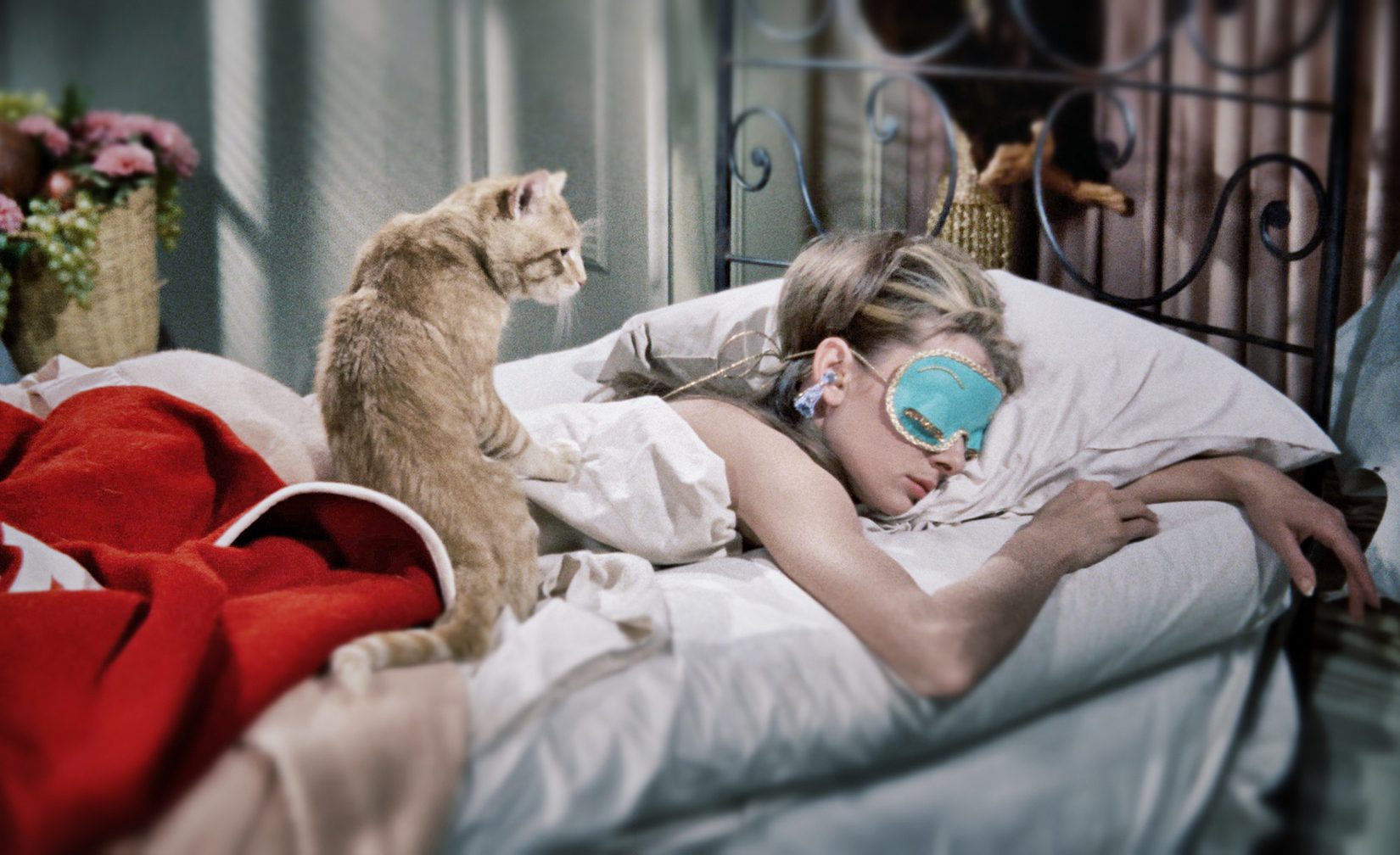 Image result for breakfast at tiffany's sleeping