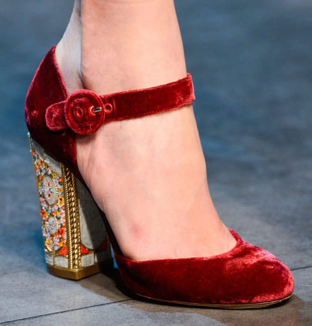 mary jane shoes from dolce & gabbana, vickiarcher.com
