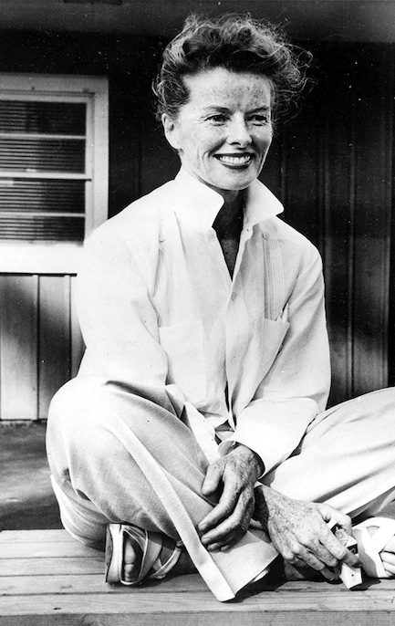 Flat Out Fabulous, Katherine Hepburn on vickiarcher.com Getty Images