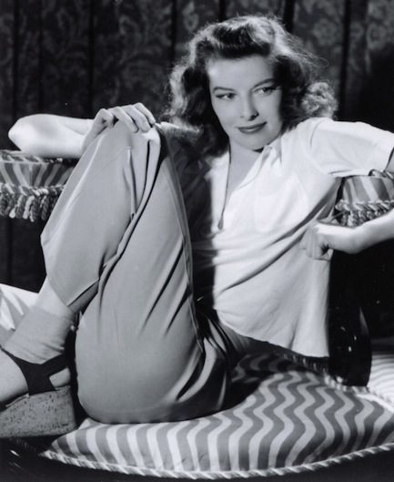 Flat Out Fabulous, Katherine Hepburn on vickiarcher.com