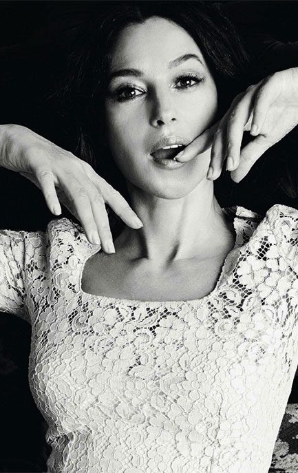 Steal Her Style, Monica Bellucci on vickiarcher.com