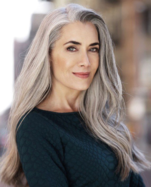 Grey Locks How Long Is Too Long Vicki Archer