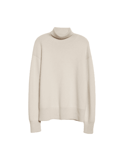 Nordstrom Cotton And Cashmere Turtleneck