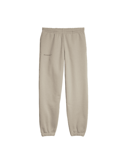 Pangaia 365 Signature Unisex Recycled & Organic Cotton Track Pants Stone