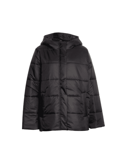 Eileen Fisher Hooded Puffer Jacket